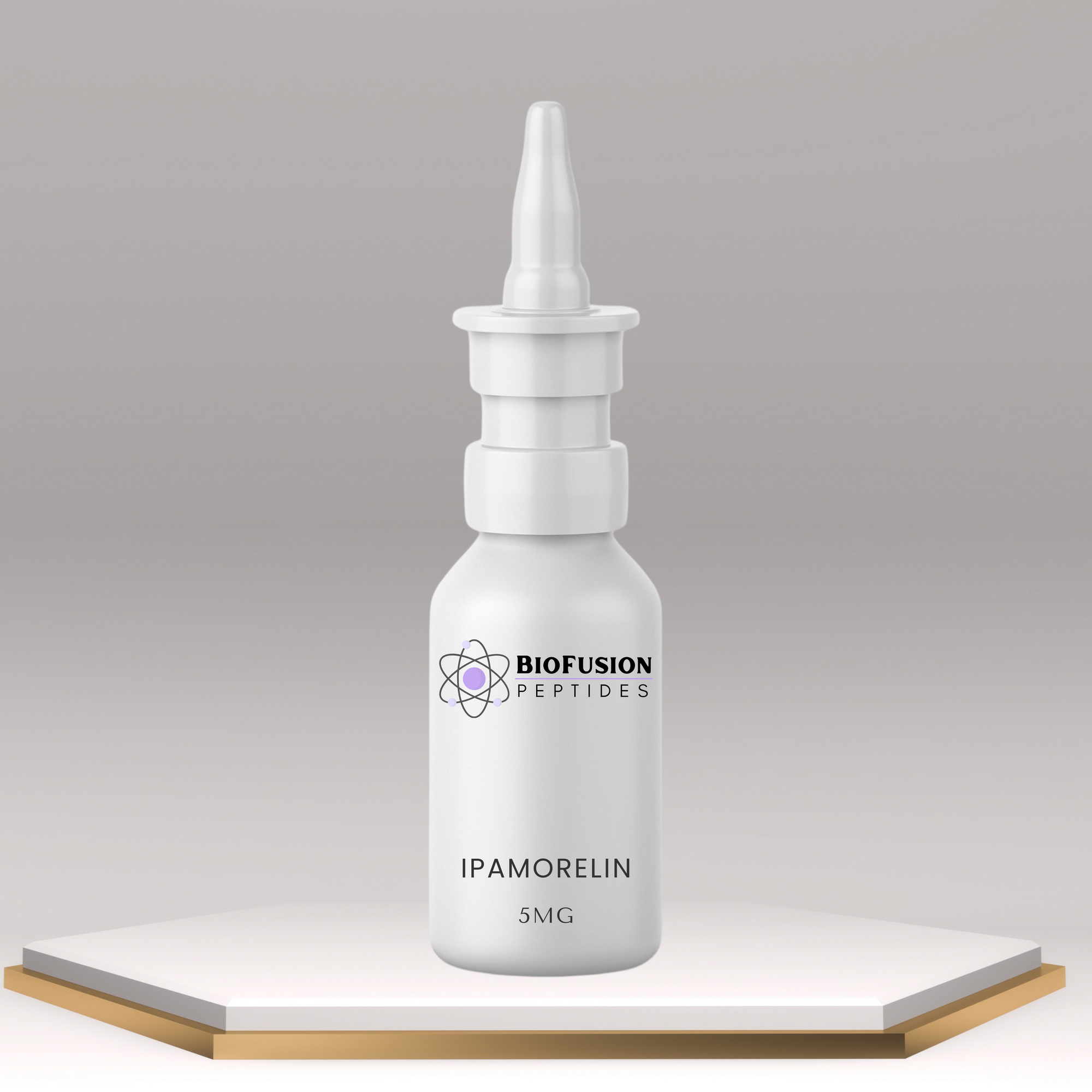 BioFusion Peptides Ipamorelin nasal spray bottle 5mg